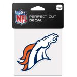Denver Broncos Perfect Cut Color Decal 4" X 4"