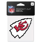 Kansas City Chiefs Perfect Cut Color Decal 4" X 4"