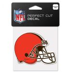 Cleveland Browns Perfect Cut Color Decal 4" X 4"