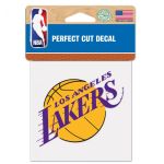 Los Angeles Lakers Perfect Cut Color Decal 4" X 4"