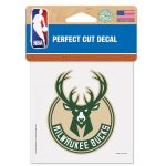 Milwaukee Bucks Perfect Cut Color Decal 4" x 4"