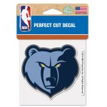 Memphis Grizzlies Perfect Cut Color Decal 4" X 4"