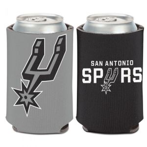 San Antonio Spurs Two Color Can Cooler 12 Oz.