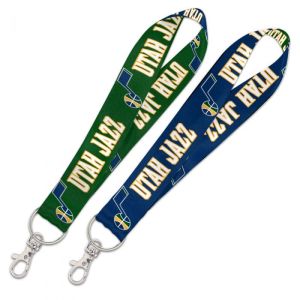 Utah Jazz Lanyard Key Strap 1"
