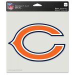 CHICAGO BEARS PERFECT CUT COLOR DECAL 8" X 8"