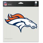 DENVER BRONCOS PERFECT CUT COLOR DECAL 8" X 8"