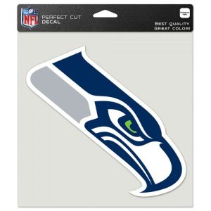SEATTLE SEAHAWKS PERFECT CUT COLOR DECAL 8" X 8"