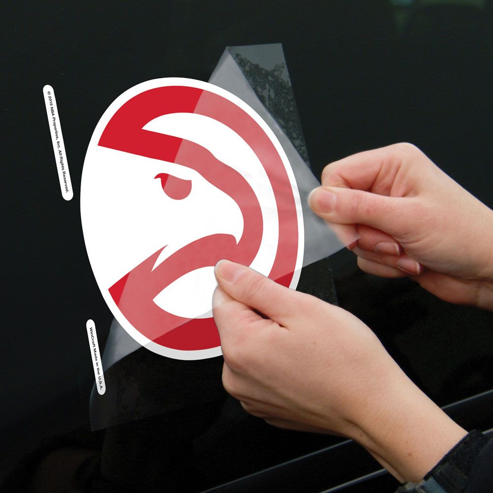 Atlanta Hawks Perfect Cut Color Decal 8" X 8"