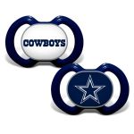 Dallas Cowboys 2-Pack Pacifier