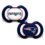 New England Patriots 2-Pack Pacifier