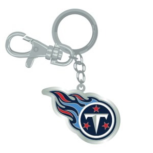 Tennessee Titans Keychain Zamac Logo