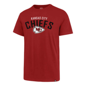 KANSAS CITY CHIEFS RED OUTRUSH RIVAL TEE