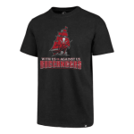 TAMPA BAY BUCCANEERS JET BLACK REGIONAL CLUB TEE