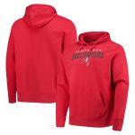 TAMPA BAY BUCCANEERS RED TRACTION HEADLINE HOODIE MENS