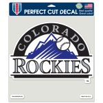 Colorado Rockies Perfect Cut Color Decal 8" X 8"