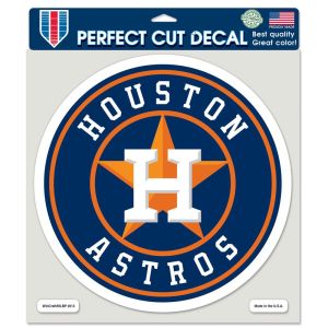 Houston Astros Perfect Cut Color Decal 8" X 8"