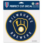 Milwaukee Brewers Perfect Cut Color Decal 8" X 8"
