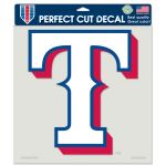 Texas Rangers Perfect Cut Color Decal 8" X 8"