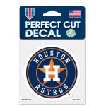 Houston Astros Perfect Cut Color Decal 4" X 4"