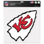 Kansas City Chiefs Perfect Cut Color Decal 12" X 12"