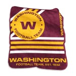 Washington Football Team Raschel Throw