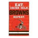 Cleveland Browns NFL Burp Cloth 10" X 17"