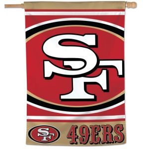 San Francisco 49ers Mega Logo Vertical Flag 28" x 40"