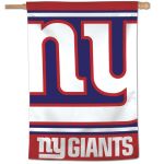 New York Giants MEGA LOGO Vertical Flag 28" x 40"