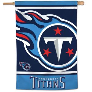 Tennessee Titans MEGA LOGO Vertical Flag 28" x 40"