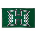 Hawaii Warriors Flag - Deluxe 3' X 5'