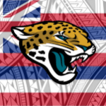 Jacksonville Jaguars Tribal Hawaiian Flag