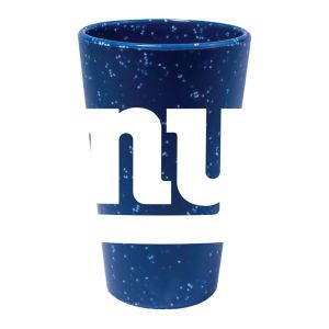 New York Giants Blue Speckle 16oz Silicone Pint