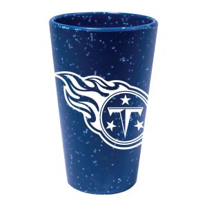 Tennessee Titans Blue Speckle 16oz Silicone Pint