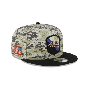 Baltimore Ravens NFL 950 2023 Salute To Service Hats