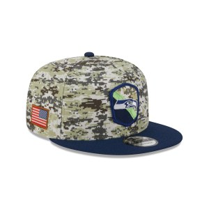NFL Seattle Seahawks 950 2023 Salute To Service Hats