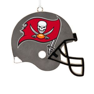 Tampa Bay Buccaneers Football Metal Helmet Ornament
