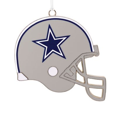 Dallas Cowboys Football Metal Helmet Ornament