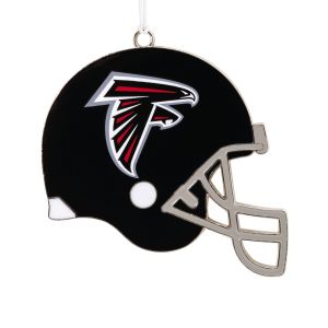 Atlanta Falcons Football Metal Helmet Ornament
