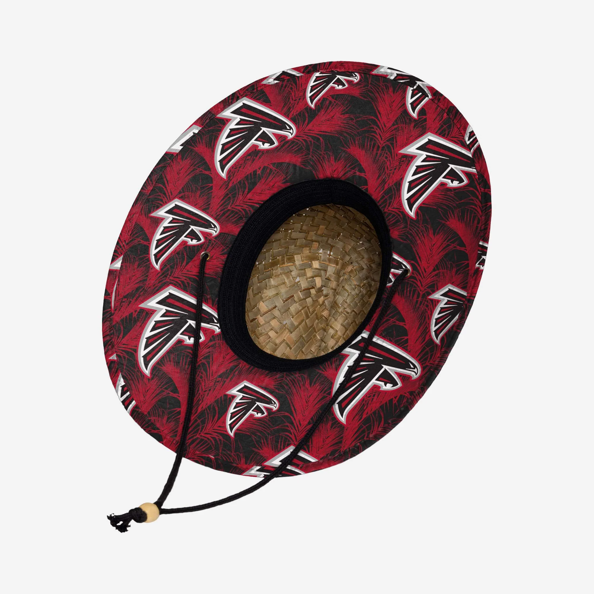 Atlanta Falcons Floral Straw Hat