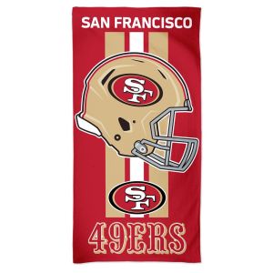 NFL San Francisco 49ers Fiber 30x60 Beach Towel