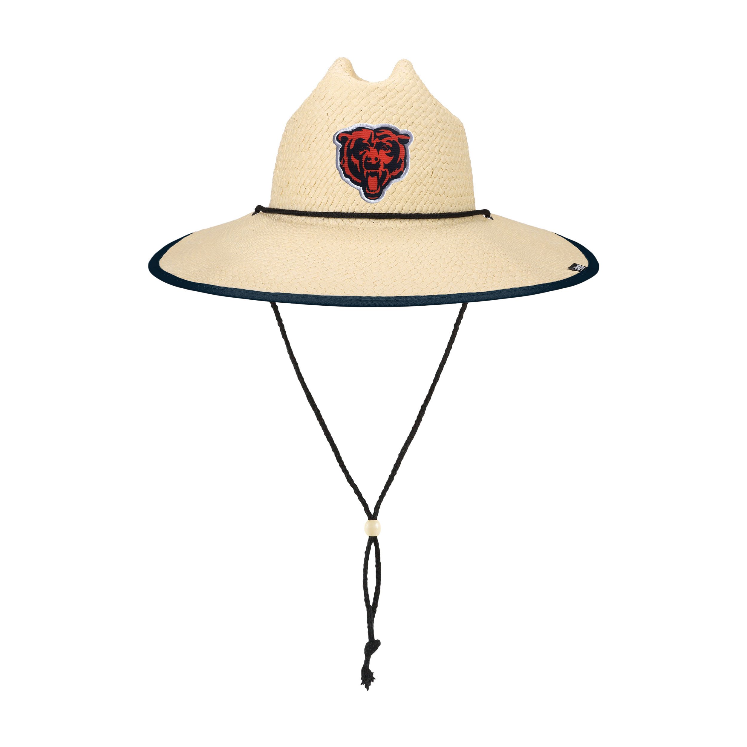 Chicago Bears Solid Straw Hat