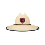 Chicago Bears Solid Straw Hat