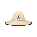 Dallas Cowboys Solid Straw Hat
