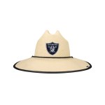 Las Vegas Raiders Solid Straw Hat