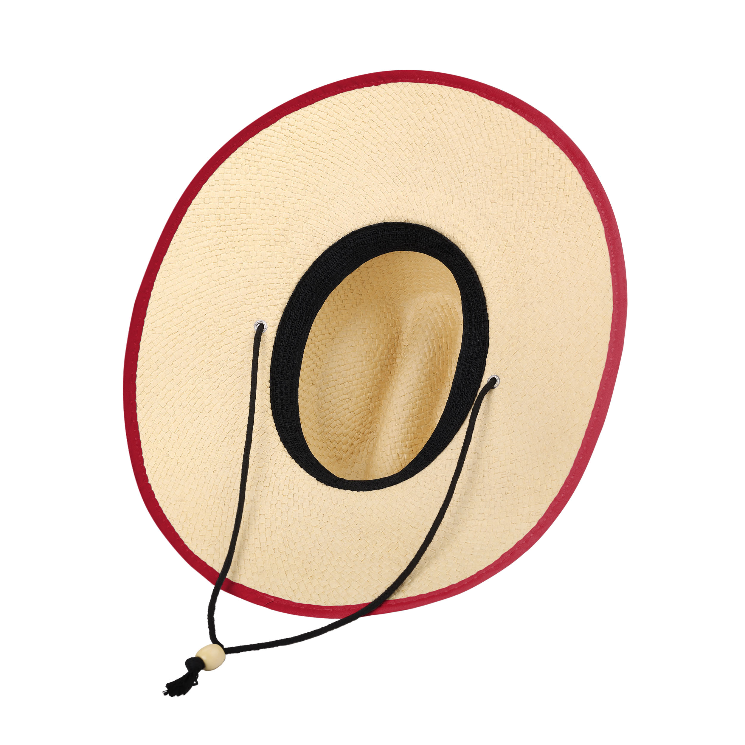 Tampa Bay Buccaneers Solid Straw Hat