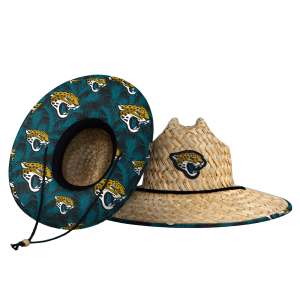 Jacksonville Jaguars Floral Straw Hat