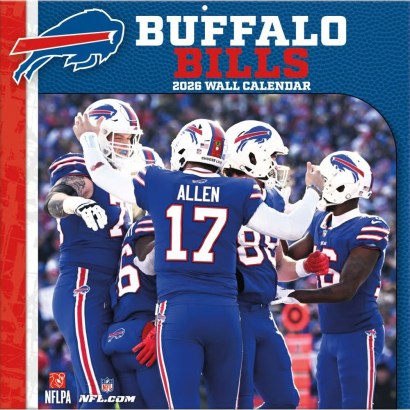 NFL Buffalo Bills 2026 Wall Calendar