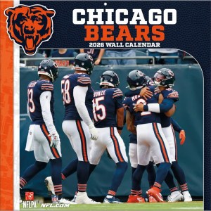 NFL Chicago Bears 2026 Wall Calendar