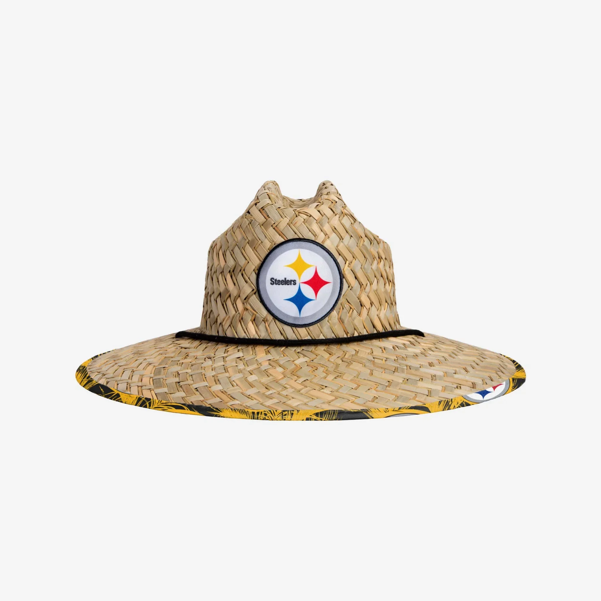 Pittsburgh Steelers Floral Straw Hat